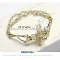Crystal shambala bracelet